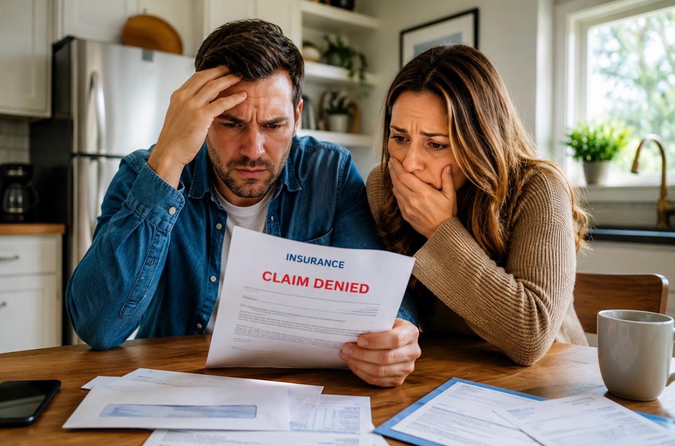 Denied insurance claim review in Florida and Colorado